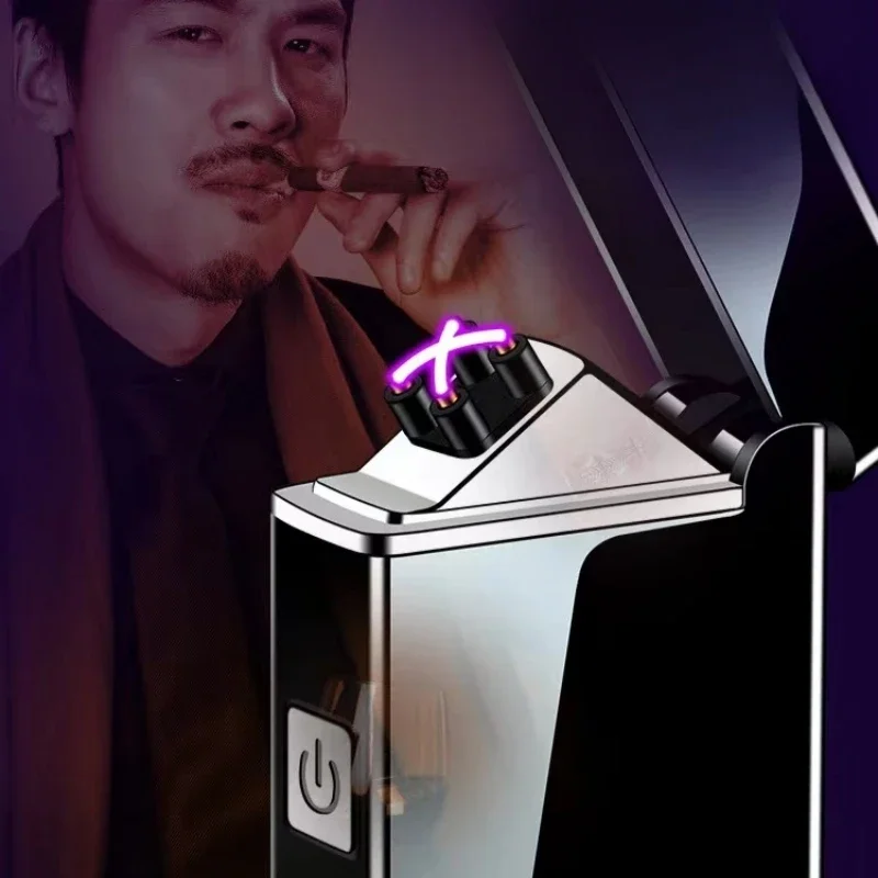 New Electronic Windproof Doubl – обзор и цена Outdoor Windproof Lighter