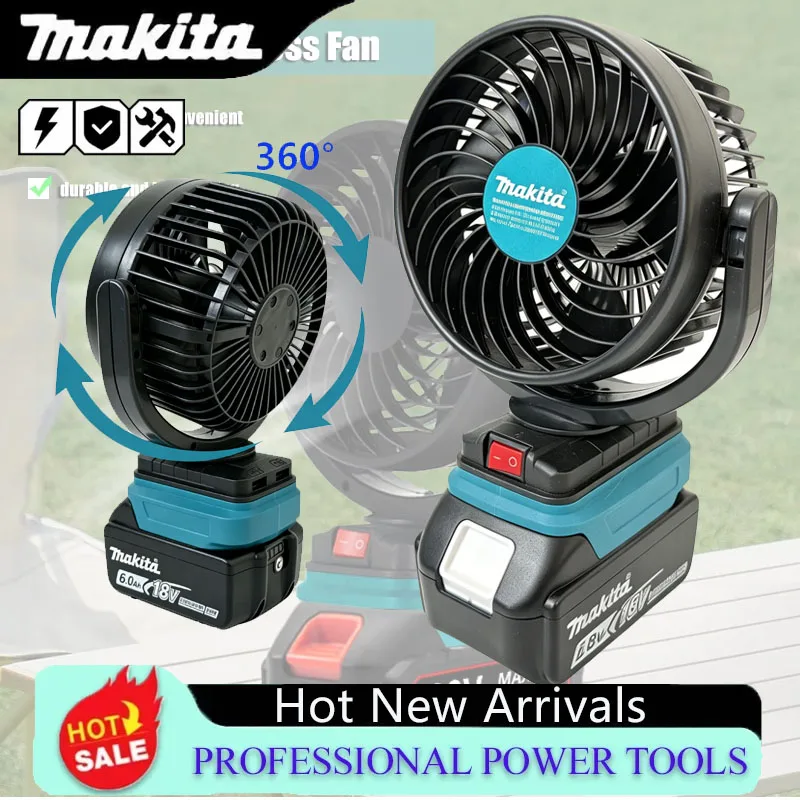 Makita Cordless Wireless Recha – обзор и цена Outdoor Camping Fans