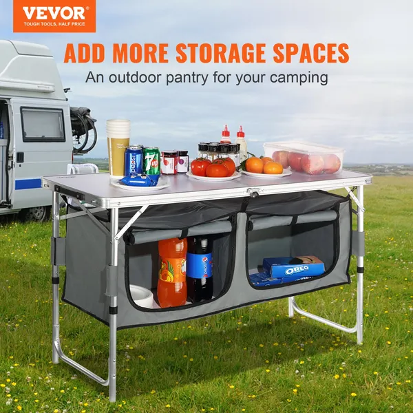 Camping Kitchen Table, Quick S – обзор и цена Outdoor Camping Kitchen Setup