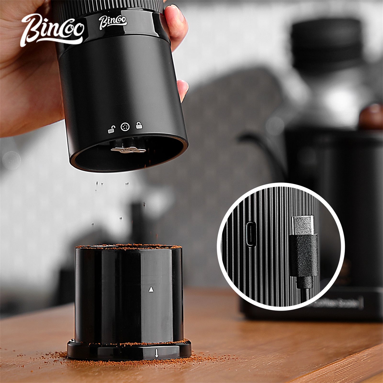 Bincoo Portable Electric Coffe – обзор и цена Outdoor Camping Bin
