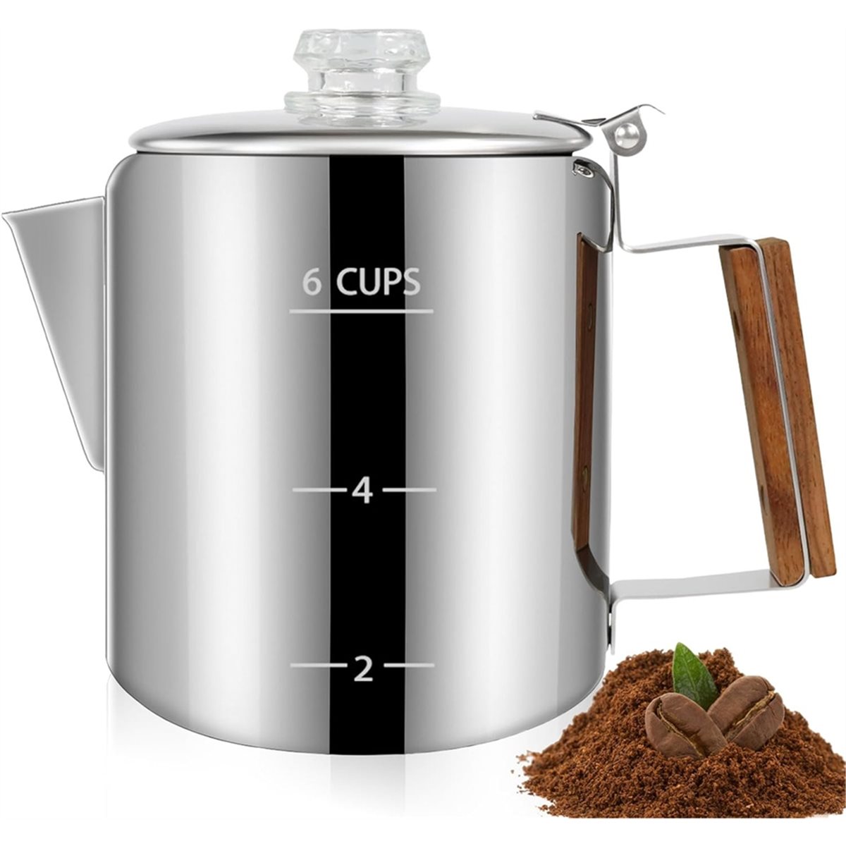 6 Cup Percolator 304 Stainless – обзор и цена Camp Percolator Coffee