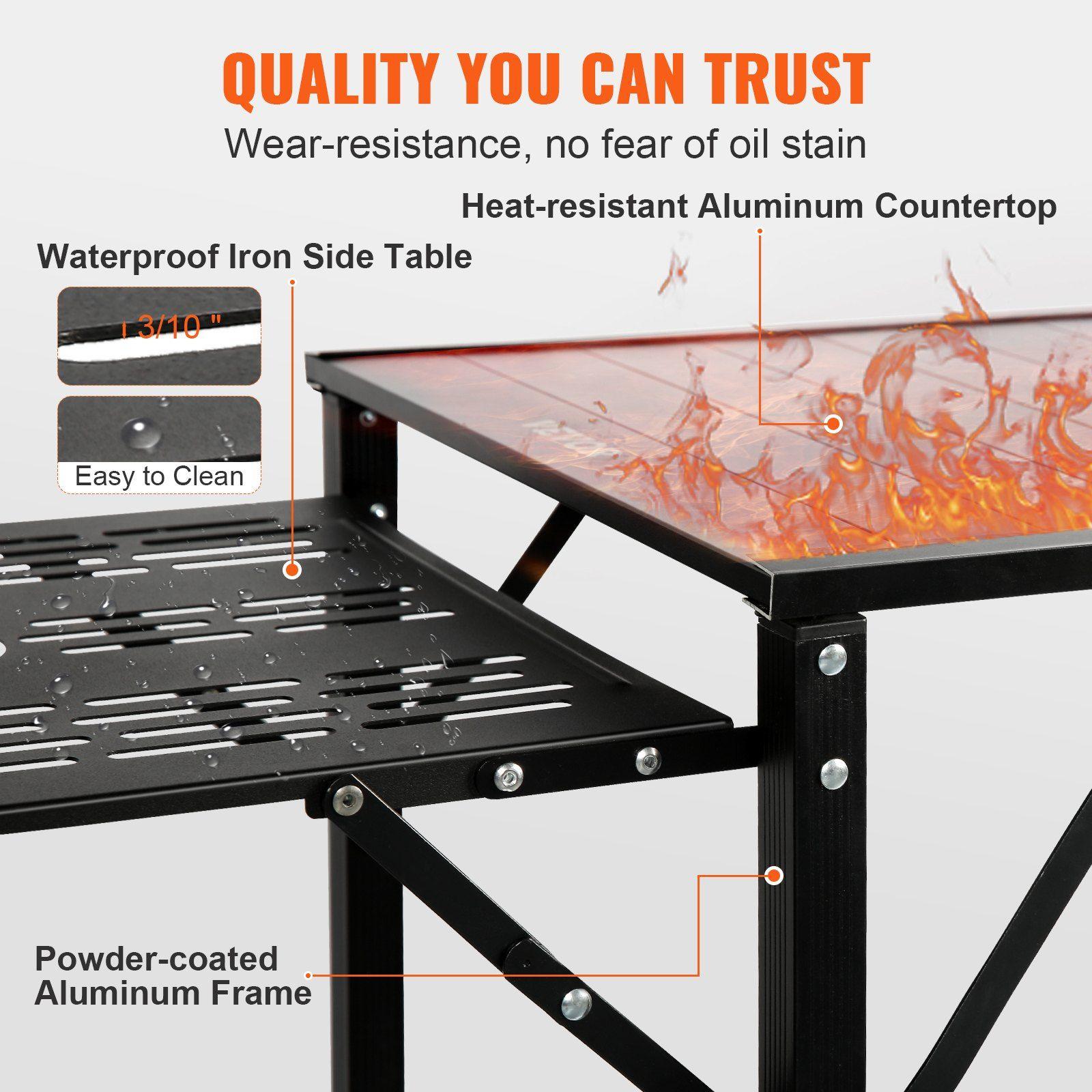 All-in-one 49.6in Aluminum Cam – обзор и цена Outdoor Camping Kitchen Setup